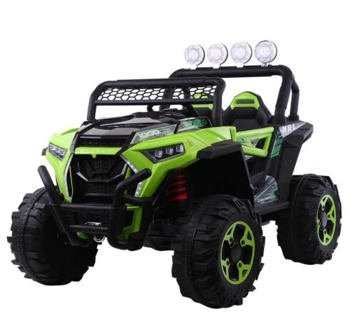 918 4DM Kids Electric Ride on UTV (Lime Green) with Bluetooth