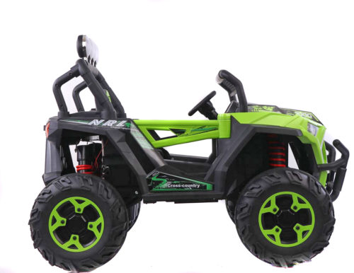 918 4DM Kids Electric Ride on UTV (Lime Green) with Bluetooth - Image 7