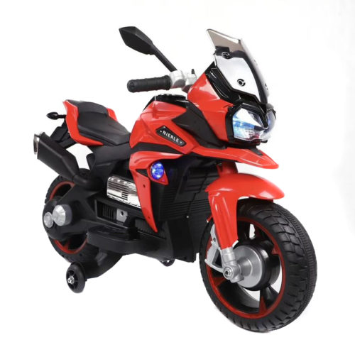 G8 Kids Electric Ride On Motorcycle-Light Display Card Reader( Red )