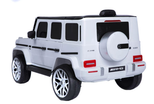 Licensed Mercedes-Benz G63 Kids Best Ride On Car White - Image 4