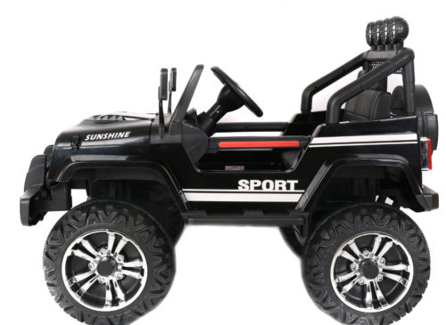 S2388-Kids ride On Car 12V 2.4G Remote Control Jeep-(Black) - Image 5