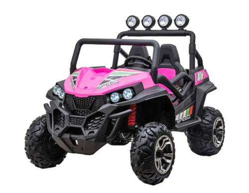 S2588 Kids Electric UTV (Pink) With Bluetooth Function