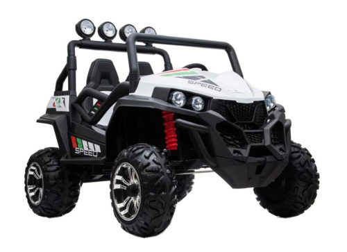 S2588 Kids Electric UTV (White) With Bluetooth Function - Image 5