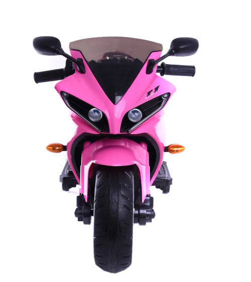 T-1 Kids Electric Motorcycle Kids Ride On Motorcycle 12V (Pink) - Image 3