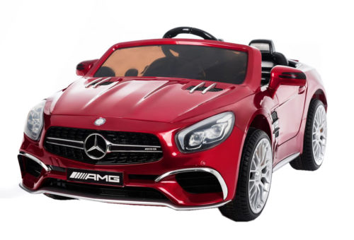 XMX602-AMG Licensed Mercedes Benz 12V Remote Control Kids Ride On Car(Red)