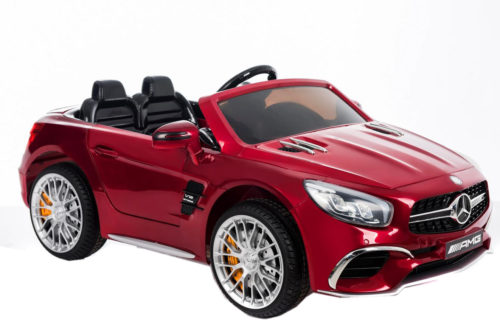 XMX602-AMG Licensed Mercedes Benz 12V Remote Control Kids Ride On Car(Red) - Image 2