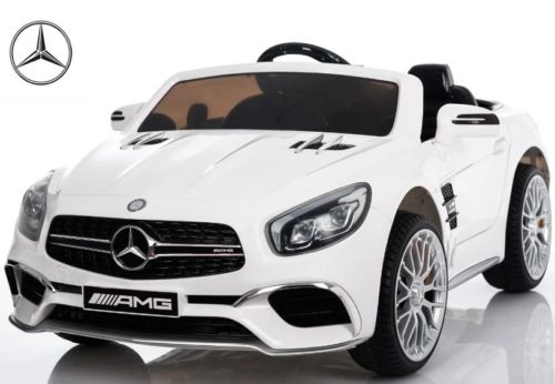 XMX602-AMG Licensed Mercedes Benz 12V Remote Control Kids Ride On Car(White)